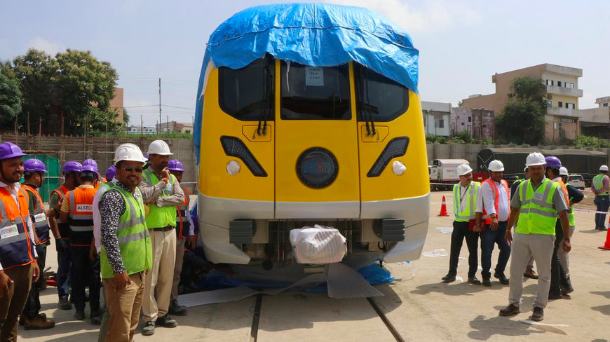 ALSTOM SUCCESSFULLY DELIVERS THE FIRST TRAINSET FOR BHOPAL-INDORE METRO RAIL PROJECT